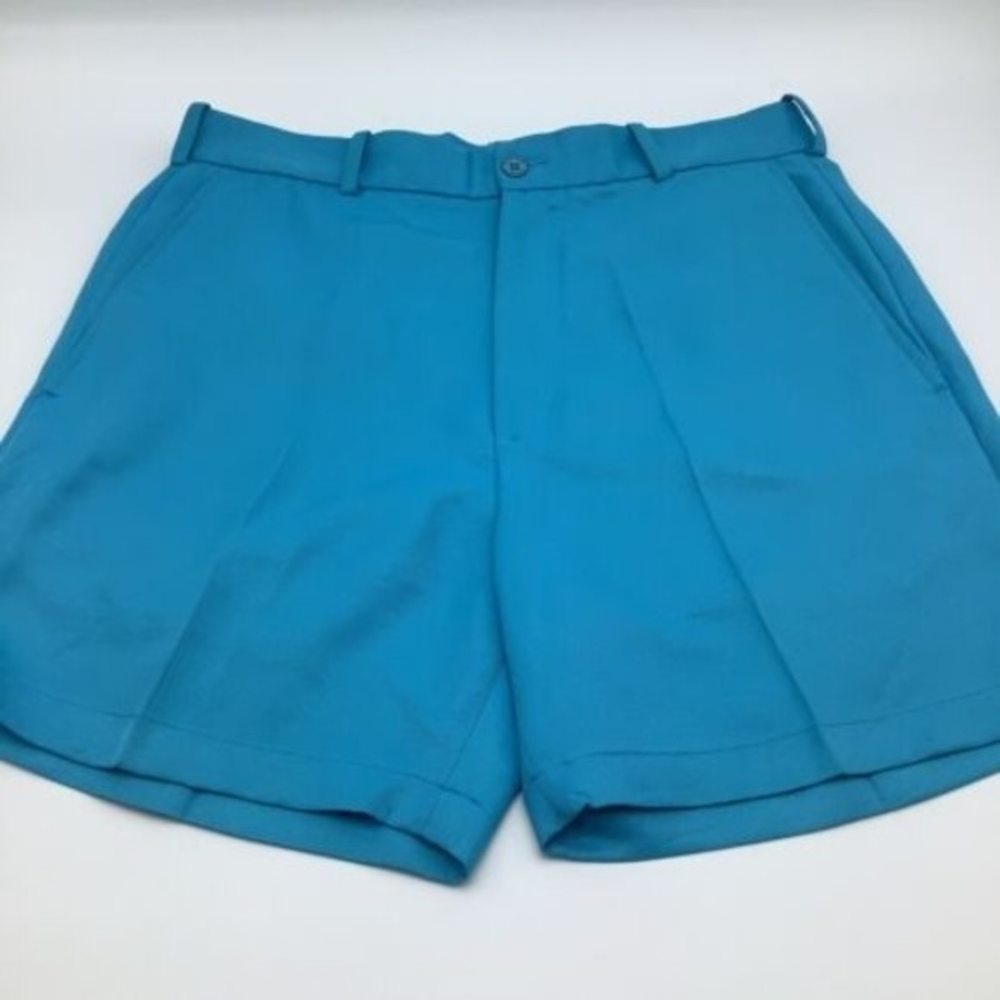 Black Clover Mens Golf Shorts Blue Size 32